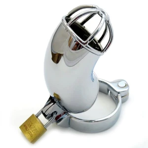 Metal Hard Lancelot Chastity Ring in Stainless Steel