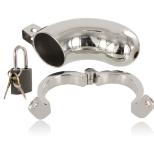Metal Hard Kuishheidsgordel Brig Ringkooi van RVS Metal Hard Kuishheidsgordel Brig Ringkooi van RVS - Afbeelding 2