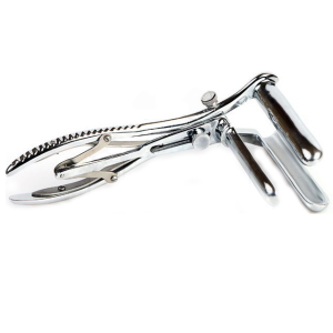 Metal Hard Drievoudig Analspeculum van Chirurgenstaal met Verstelbare Opening Metal Hard Drievoudig Analspeculum van Chirurgenstaal met Verstelbare Opening - Afbeelding 1