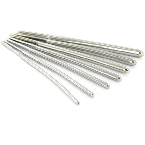 Metal Hard 7 mm urethraaldilatator van roestvrij staal