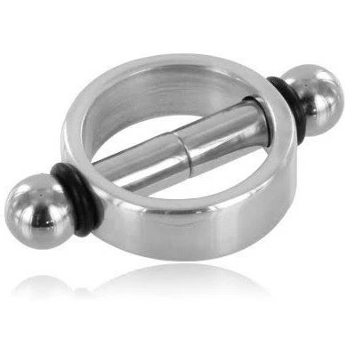 Metal Hard Magnetische Nippelschellen Paar, Edelstahl en Aluminium