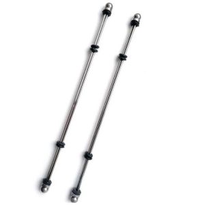 Metal Hard Dubbele Metalen Staaf voor Tepels, Eikel en Vagina Metal Hard Dubbele Metalen Staaf voor Tepels, Eikel en Vagina - Afbeelding 1