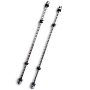 Metal Hard Dubbele Metalen Staaf voor Tepels, Eikel en Vagina