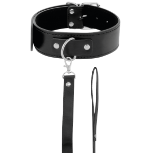 Darkness Posture-Halskette met leren ketting van PVC-leer en metaal Darkness Posture-Halskette met leren ketting van PVC-leer en metaal - Afbeelding 2
