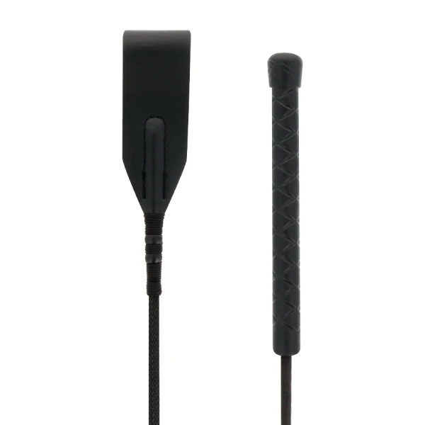 Darkness Lederzweep 45 cm voor fetisjspelletjes