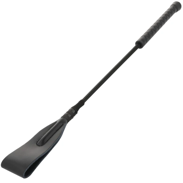 Darkness Lederzweep 45 cm voor fetisjspelletjes
