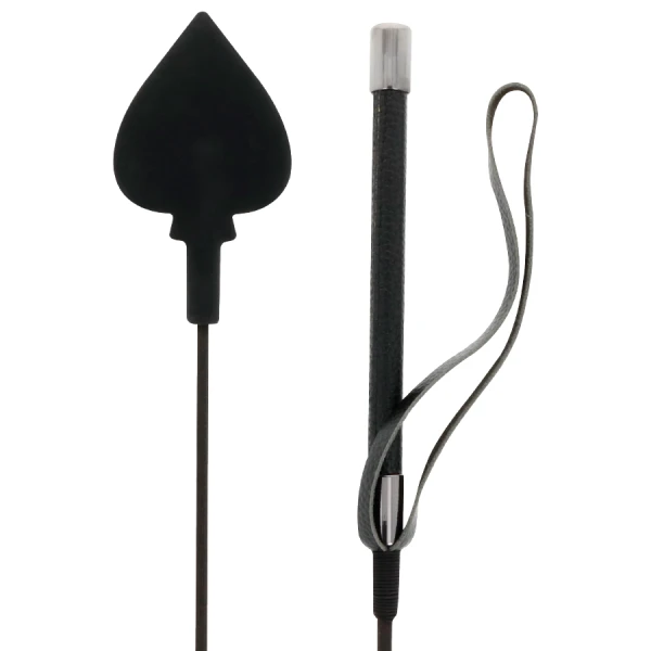 Darkness Silikon-rijzweep 60 cm zwart