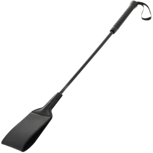 Darkness Fetish-rijzweep van PVC, zwart, 53 cm