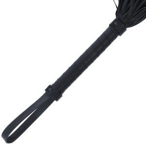 Darkness Schwarze Leder-Bondage-Peitsche Darkness Schwarze Leder-Bondage-Peitsche – Bild 2