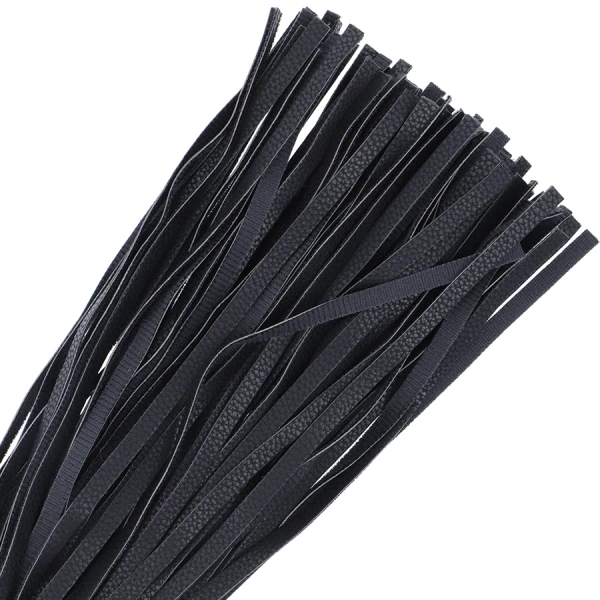 Darkness Schwarze Leder-Bondage-Peitsche
