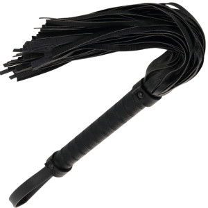 Darkness Schwarze Leder-Bondage-Peitsche Darkness Schwarze Leder-Bondage-Peitsche – Bild 1