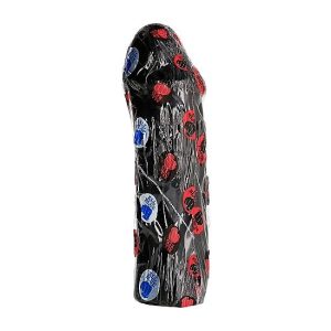 All Black Dildo zonder ballen met massieve steel All Black Dildo zonder ballen met massieve steel - Afbeelding 3