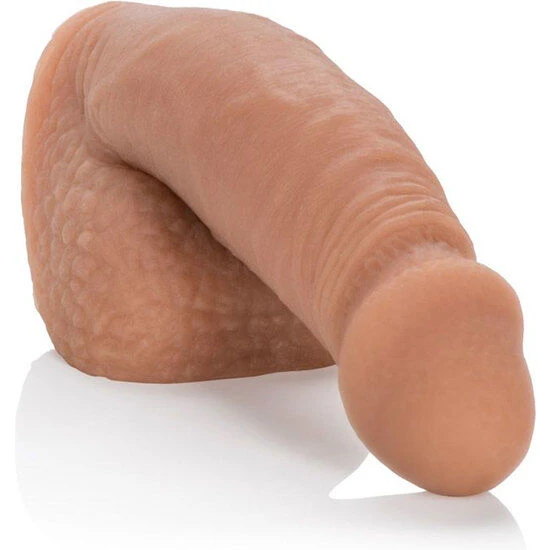 Calexotics Packing Penis realistische dildo van TPR Pure Skin 14,5 x 8,25 cm bruin