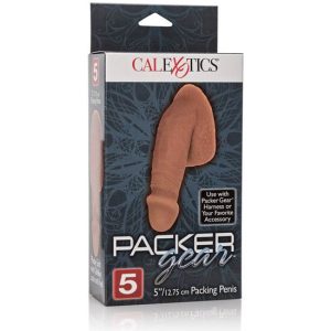 Calexotics Packing Penis realistische dildo van TPR Pure Skin 14,5 x 8,25 cm bruin Calexotics Packing Penis realistische dildo van TPR Pure Skin 14,5 x 8,25 cm bruin - Afbeelding 2