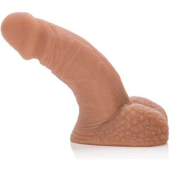 Calexotics Packing Penis realistische dildo van TPR Pure Skin 14,5 x 8,25 cm bruin