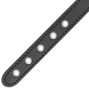Darkness Penisring met geleidingsriem en ketting van vegan leer Darkness Penisring met geleidingsriem en ketting van vegan leer - Afbeelding 5