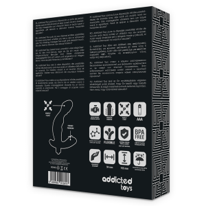 Addicted Toys Analstimulator Prostaat Vibrator van siliconen Addicted Toys Analstimulator Prostaat Vibrator van siliconen - Afbeelding 7