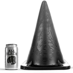 All Black Anaalplug Driehoekige Plug 30 x 18 cm All Black Anaalplug Driehoekige Plug 30 x 18 cm - Afbeelding 1
