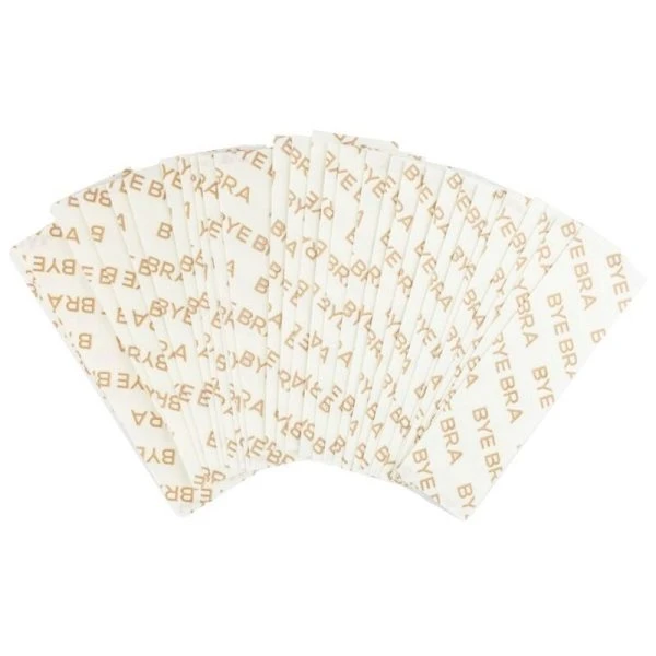 Bye Bra Uitsnijdstickers 20 stuks, onzichtbaar en hypoallergeen