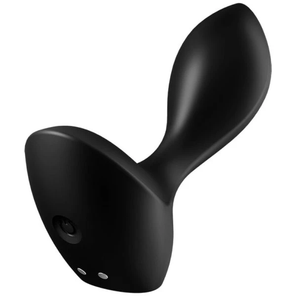 Satisfyer Backdoor Lover analvibrator van siliconen, rood/zwart