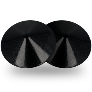 Coquette Chic Desire tepelbedekking met zwarte cirkels, herbruikbaar Coquette Chic Desire tepelbedekking met zwarte cirkels, herbruikbaar - Afbeelding 3