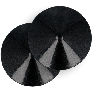 Coquette Chic Desire tepelbedekking met zwarte cirkels, herbruikbaar Coquette Chic Desire tepelbedekking met zwarte cirkels, herbruikbaar - Afbeelding 4