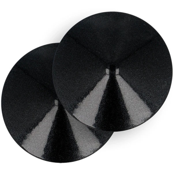 Coquette Chic Desire tepelbedekking met zwarte cirkels, herbruikbaar Coquette Chic Desire tepelbedekking met zwarte cirkels, herbruikbaar