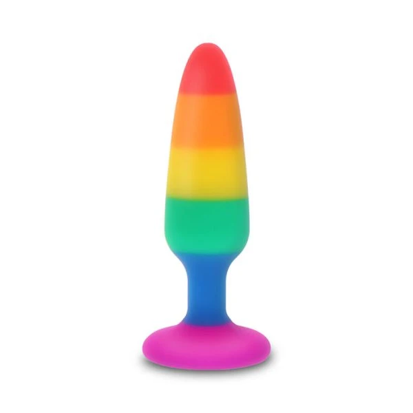 Pride Masturbator Twink Plug 8,5 cm Regenboog