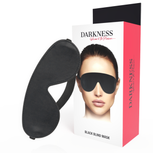 Darkness Hoogwaardige oogmasker van PVC voor fetisj en BDSM Darkness Hoogwaardige oogmasker van PVC voor fetisj en BDSM - Afbeelding 1