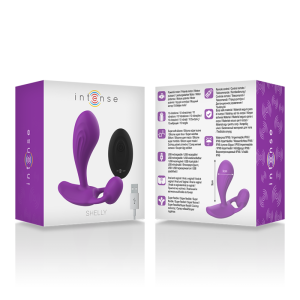 Intense Shelly Plug Anale Vibrator met Afstandsbediening Paars Intense Shelly Plug Anale Vibrator met Afstandsbediening Paars - Afbeelding 5