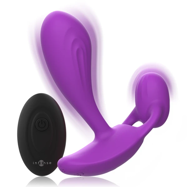 Intense Shelly Plug Anale Vibrator met Afstandsbediening Paars Intense Shelly Plug Anale Vibrator met Afstandsbediening Paars