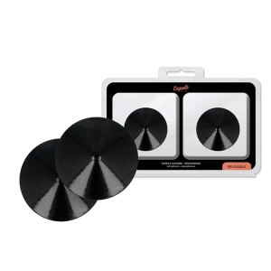 Coquette Chic Desire Nipple Cover with Black Circles, Reusable