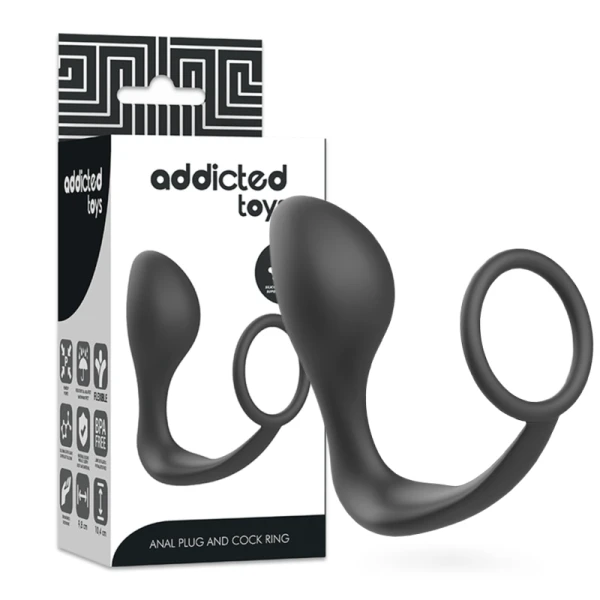 img_144901_cfc26d8bd6d387a20c2747cfaf080fc7_1.png Addicted Toys Anaalplug met zwarte siliconenring voor beginners
