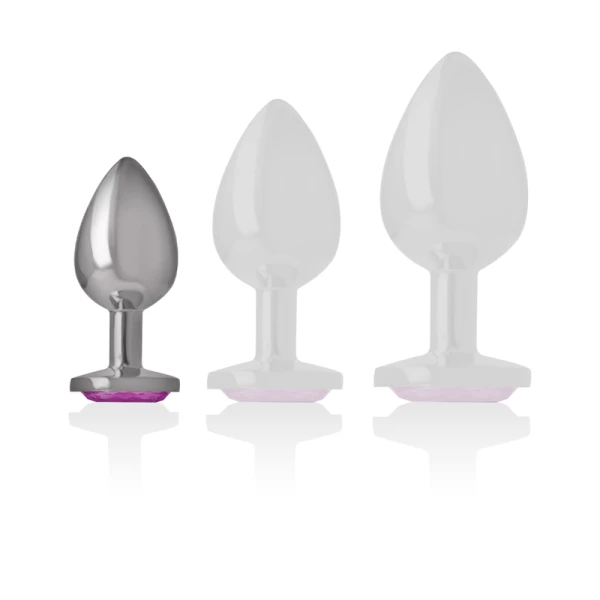 Intense Anaalplug met Harthanger Roze Maat S Intense Anaalplug met Harthanger Roze Maat S