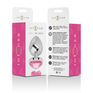 Intense Anaalplug met Harthanger Roze Maat S Intense Anaalplug met Harthanger Roze Maat S - Afbeelding 6