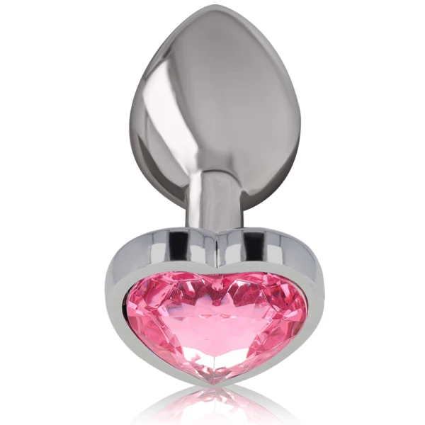 Intense Anaalplug met Harthanger Roze Maat S Intense Anaalplug met Harthanger Roze Maat S
