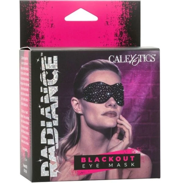 Calexotics Radiance Blackout Oogmasker met Strass Calexotics Radiance Blackout Oogmasker met Strass