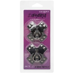 Calexotics Euphoria O-Ring Brustwarzenabdeckungen Schwarz Calexotics Euphoria O-Ring Brustwarzenabdeckungen Schwarz – Bild 3
