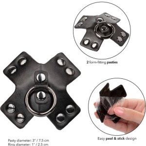 Calexotics Euphoria O-Ring Brustwarzenabdeckungen Schwarz Calexotics Euphoria O-Ring Brustwarzenabdeckungen Schwarz – Bild 7