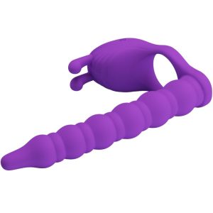 Pretty Love Blackney Penisring met Prostaatvibrator, Silicone Pretty Love Blackney Penisring met Prostaatvibrator, Silicone - Afbeelding 4
