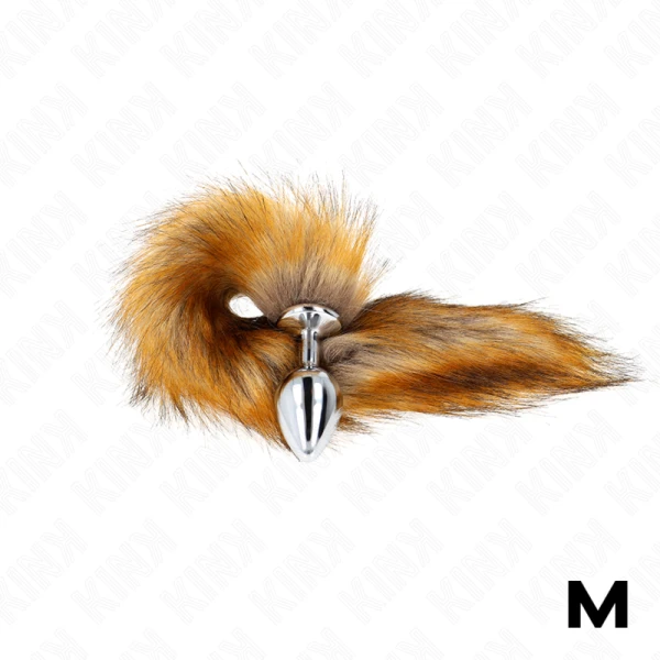 Kink Anaalplug met Kunststaart Medium Bruin Kink Anaalplug met Kunststaart Medium Bruin