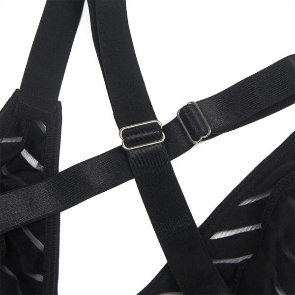 Subblime Body met kousenriem in zwart S/M Subblime Body met kousenriem in zwart S/M