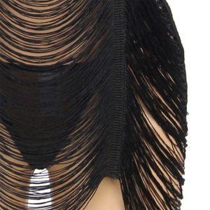 Subblime jurk met bandjes en string zwart S/M Subblime jurk met bandjes en string zwart S/M - Afbeelding 4