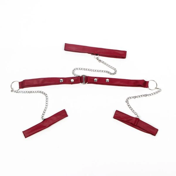 Subblime Bondage-jurk van kant zwart S/M Subblime Bondage-jurk van kant zwart S/M