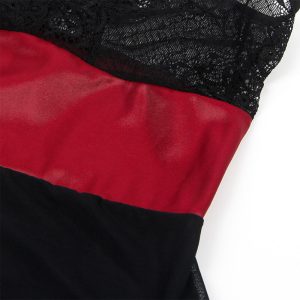 Subblime Bondage-kantenjurk L/XL zwart Subblime Bondage-kantenjurk L/XL zwart - Afbeelding 10
