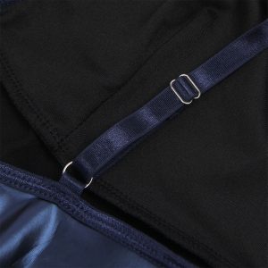 Subblime jurk met blauwe leren bandjes S/M Subblime jurk met blauwe leren bandjes S/M - Afbeelding 8