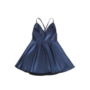 Subblime jurk met blauwe leren bandjes S/M Subblime jurk met blauwe leren bandjes S/M - Afbeelding 7