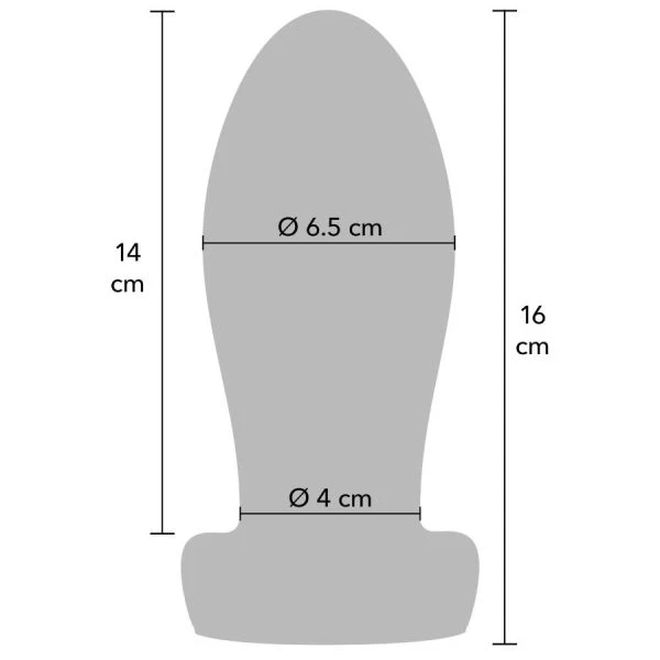 Hidden Desire Extreme Heavy Anal Stretcher Analplug L, Silikon Hidden Desire Extreme Heavy Anal Stretcher Analplug L, Silikon