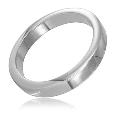 Metal Hard Cockring uit roestvrij staal 50 mm