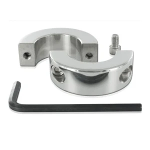 Metal Hard Hodenring aus Edelstahl, 20 mm breit